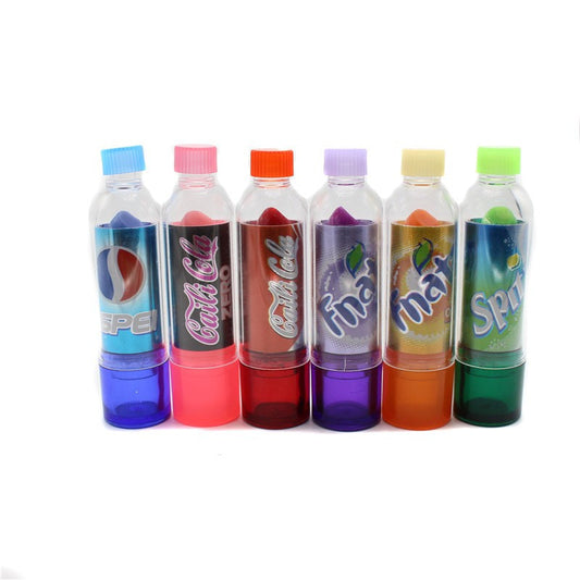 Color Changing Lipstick - Soda Bottle Design Lip Balm with pH Reactive Formula
