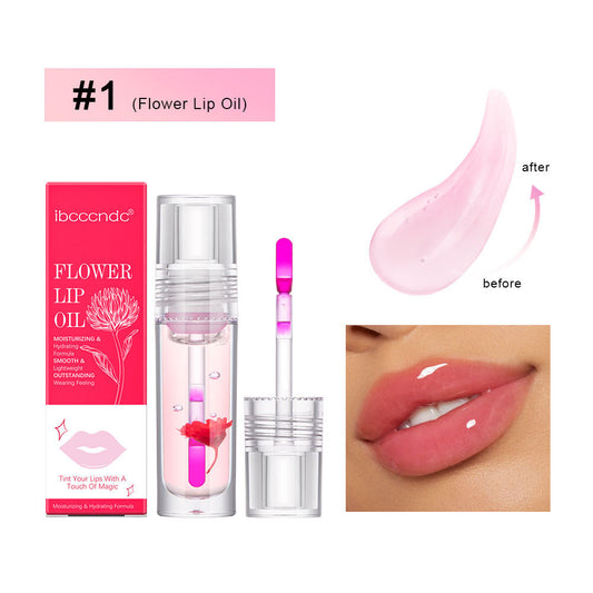 Color Changing Lip Oil - Temperature Reactive Moisturizing Jelly Lip Gloss