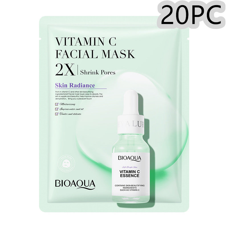 Face Sheet Mask Collection - Vitamin C, Hyaluronic Acid, Centella & Collagen Masks