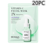 Face Sheet Mask Collection - Vitamin C, Hyaluronic Acid, Centella & Collagen Masks