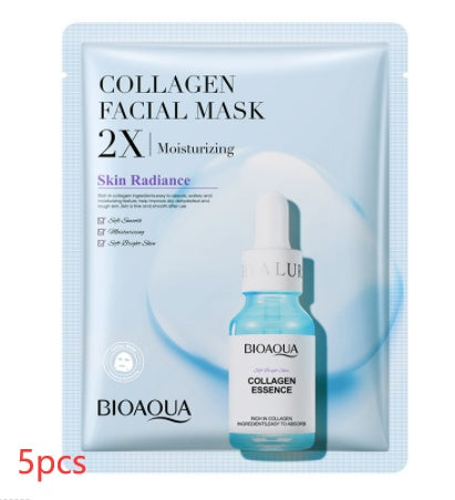 Face Sheet Mask Collection - Vitamin C, Hyaluronic Acid, Centella & Collagen Masks