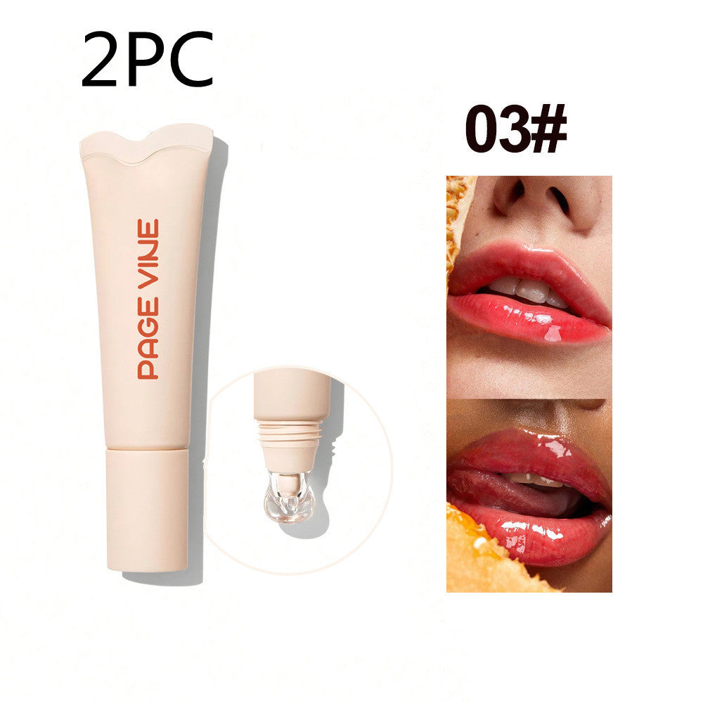4-Color Brightening Lip Balm - Moisturizing & Exfoliating Long-Lasting Lip Care
