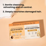 Shampoo Soap Set - Natural Hair Care Cleansing Bar Collection