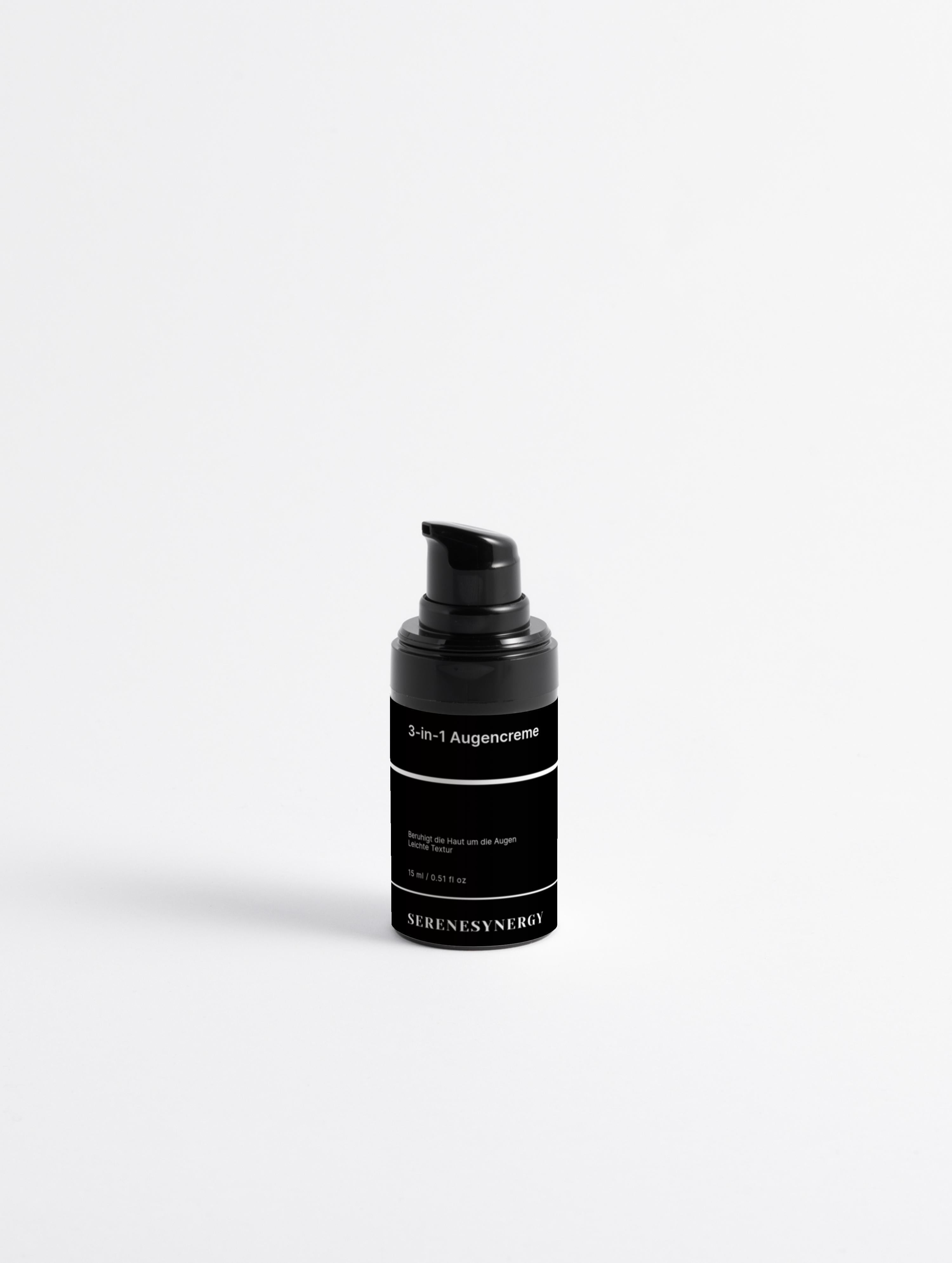 3-in-1 Augencreme mit Hyaluronsäure und Aloe - Natürliche Gesichtspflege