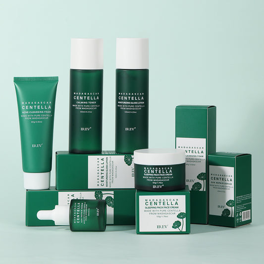 Snow Grass Skincare Set - Complete Facial Care Routine for All Skin Types