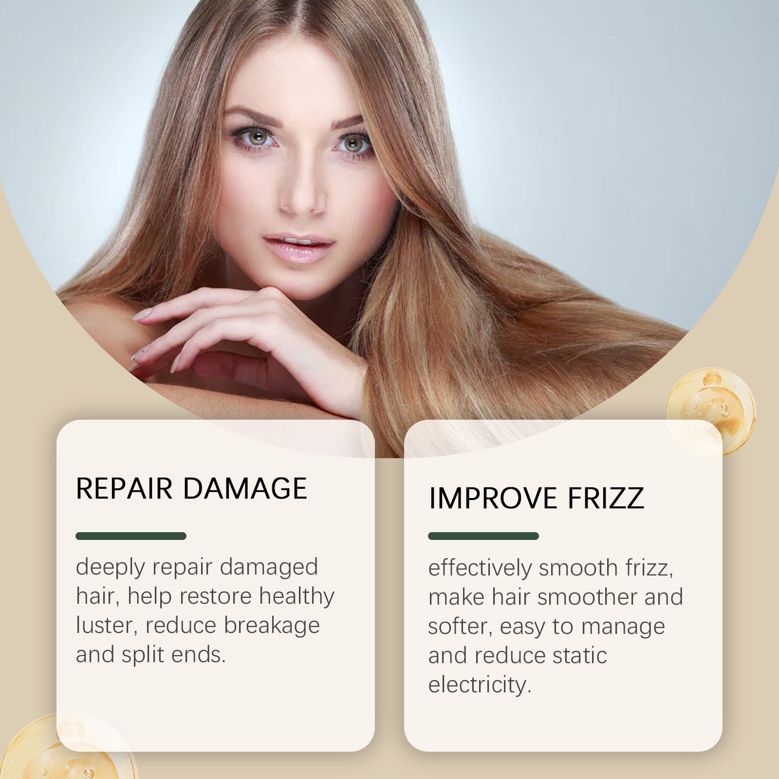Moisturizing Hair Mask - Deep Nourishing Treatment for Damaged & Dry Hair