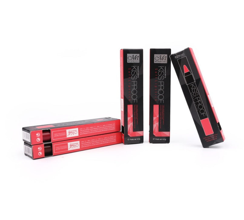 Kissproof Matte Lipstick - Long-Lasting Non-Stick Liquid Lipstick Pen