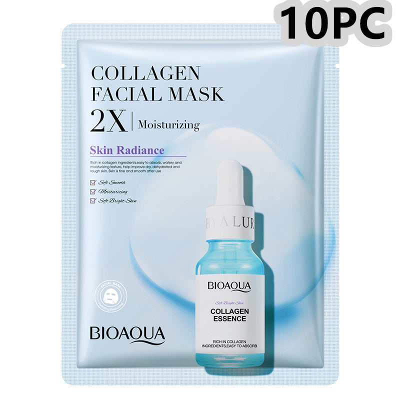 Face Sheet Mask Collection - Vitamin C, Hyaluronic Acid, Centella & Collagen Masks