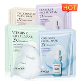 Face Sheet Mask Collection - Vitamin C, Hyaluronic Acid, Centella & Collagen Masks
