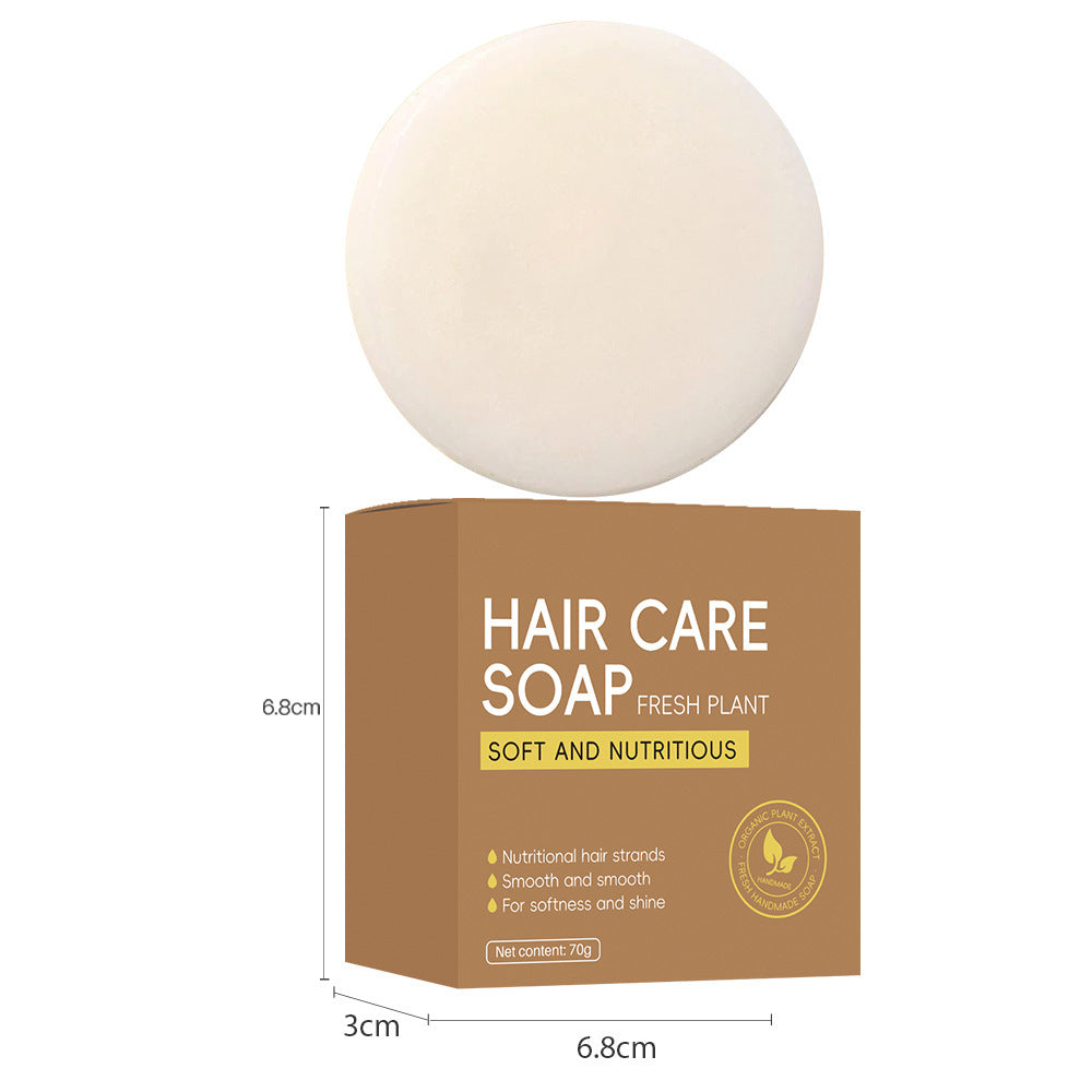 Ginger Coconut Shampoo Soap - Handmade Natural Hair Care Cleansing Bar