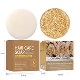Ginger Coconut Shampoo Soap - Handmade Natural Hair Care Cleansing Bar