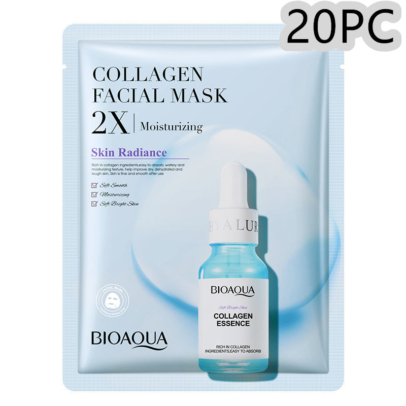 Face Sheet Mask Collection - Vitamin C, Hyaluronic Acid, Centella & Collagen Masks