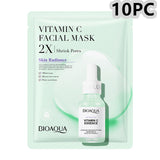 Face Sheet Mask Collection - Vitamin C, Hyaluronic Acid, Centella & Collagen Masks