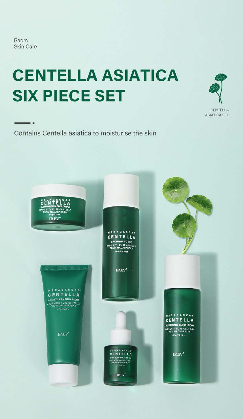 Snow Grass Skincare Set - Complete Facial Care Routine for All Skin Types