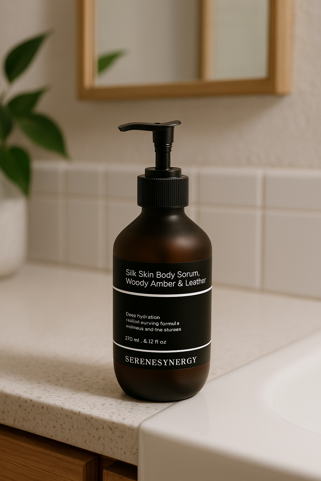 Silk Skin Body Serum, Woody Amber & Leather