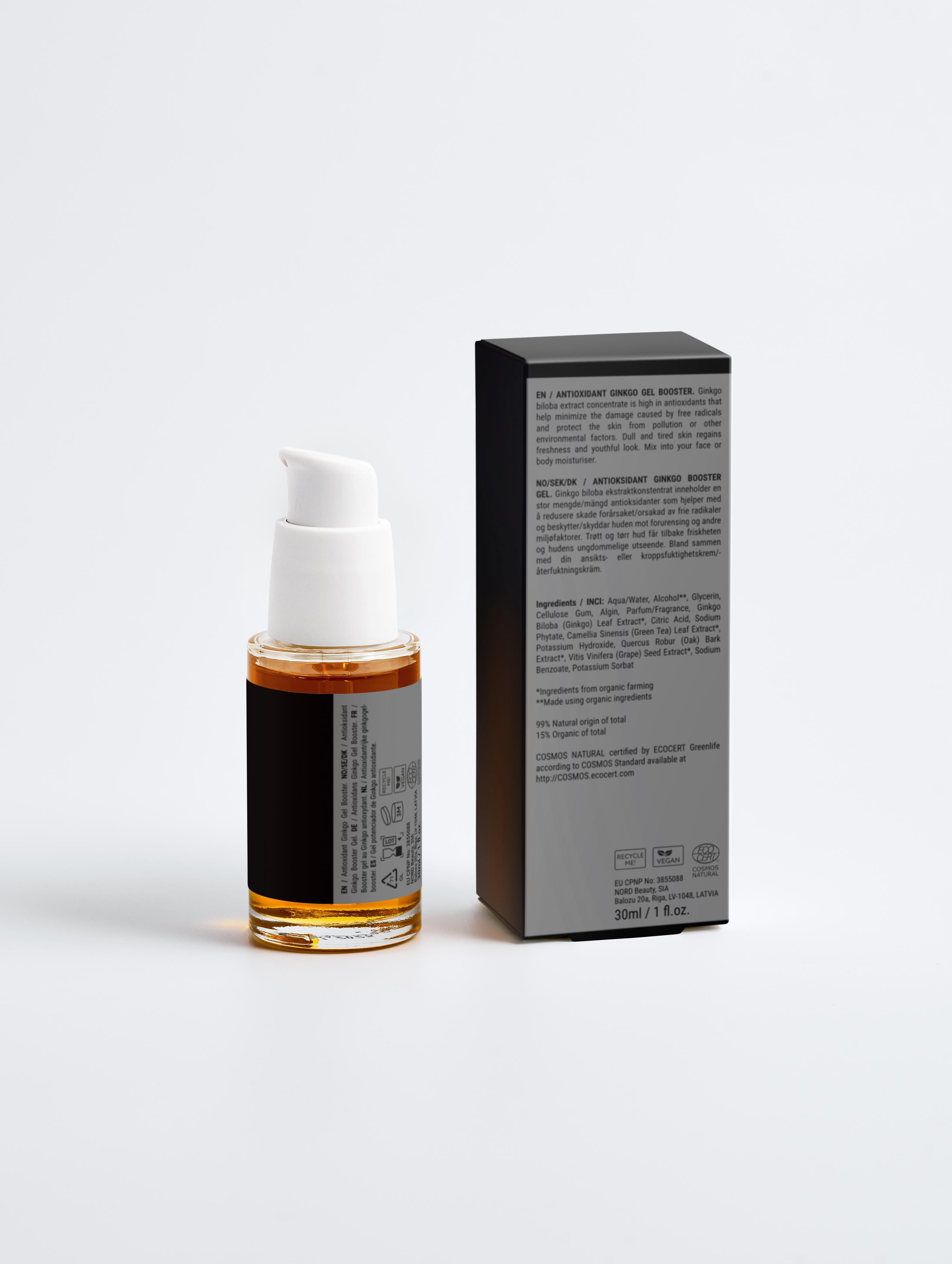 Antioxidant Ginkgo Gel Booster